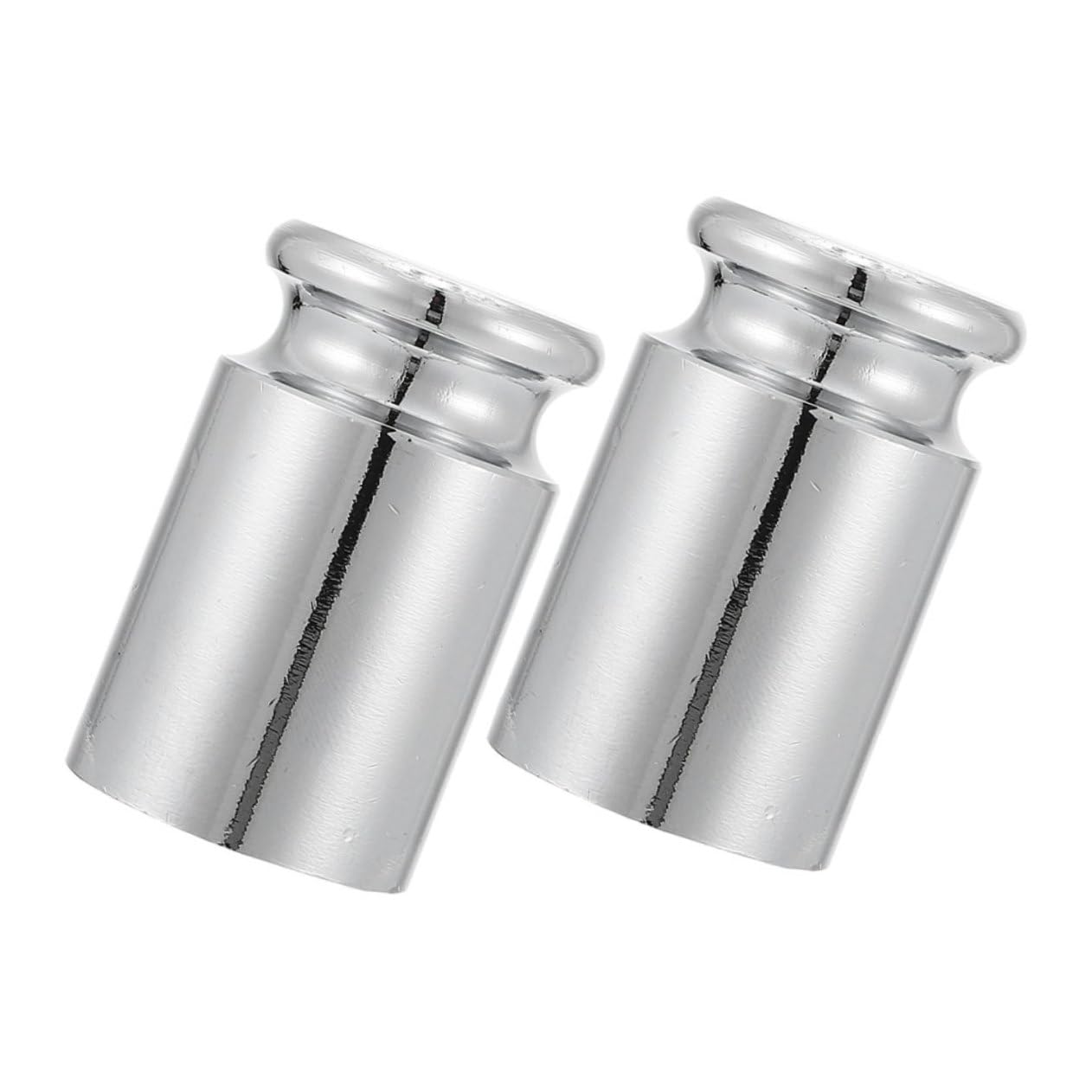 Luxshiny 2pcs Digital Scale Calibration Weights Precision Weights for Scale Calibration and Craft Weighing Steel