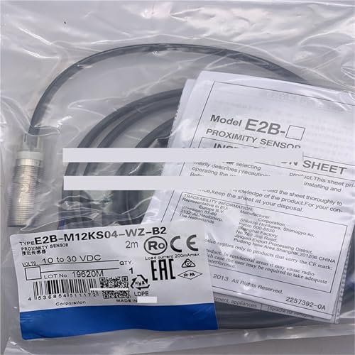 Proximity switch sensor E2B M12 cylindrique pour machine - 3