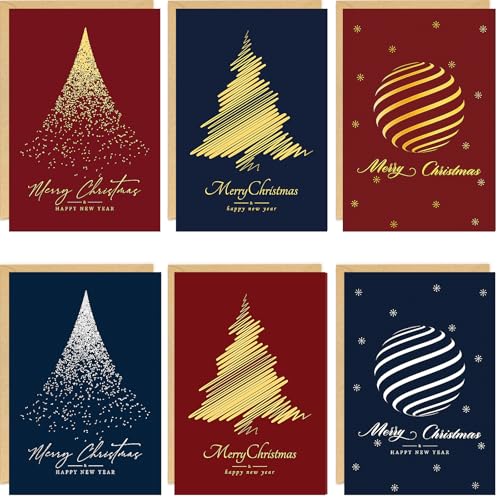 Cartes de vœux de Noël pour affaires et famille pour réussir tous vos courriers