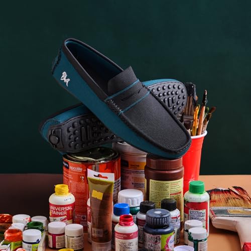 Image of Neeman's ReLive Knit Colorblock Loafer for Men | Breathable Knit Upper Comfortable, Lightweight & Flexible Sole