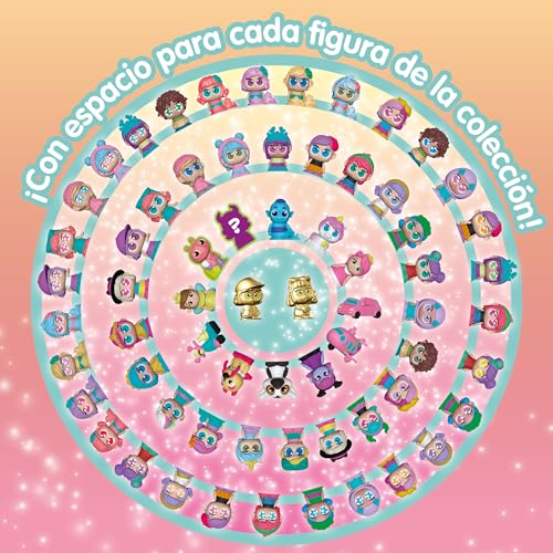 Miniatura 5 de Trotties - Tiny Maletín de Colección con 2 Figuras de Oro, con un Estuche metálico para Guardar y coleccionar Todas Las Micro Figuras, para niños y niños +3 años Famosa (TFT24000)