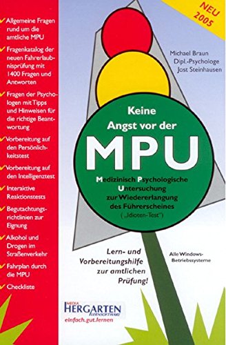 Preisvergleich Produktbild Keine Angst vor der MPU 2006