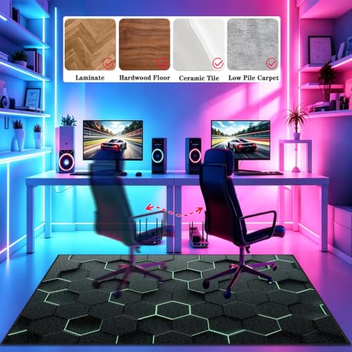 Alfombra de juegos 3D grande Voxirum infantil lavable de 120 x 130cm para dormitorio 5