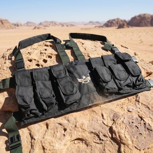 Image of Azad tactical vest for ary with stuff oragnizer and poches