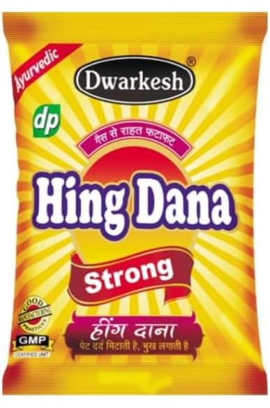 Image of HING DANA by Dwarkesh Products 50gm X 5 packet (Pack of 5 * 50 gm)