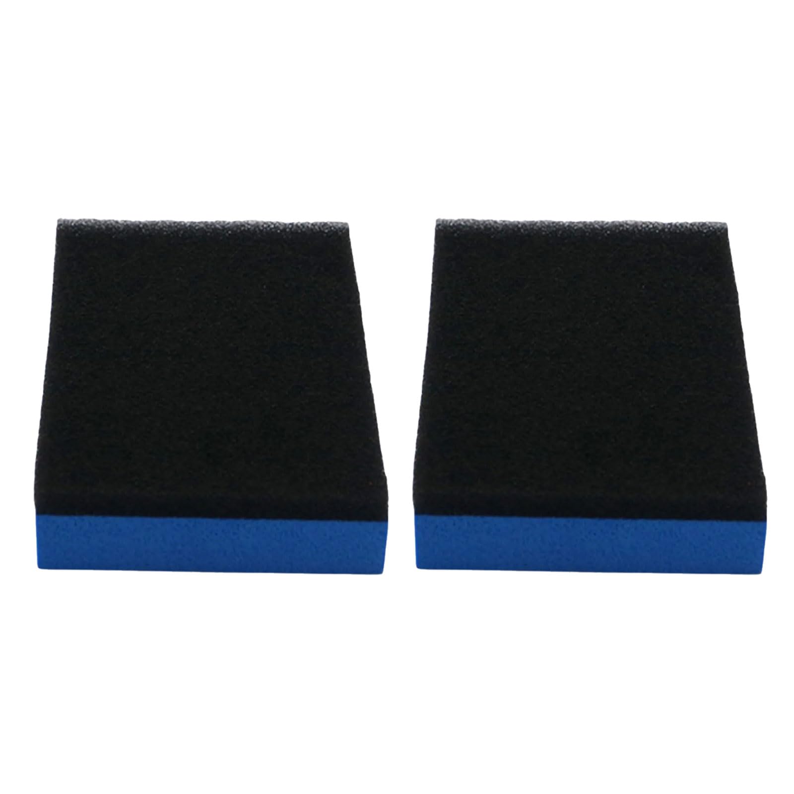 2pcs Car Ceramic Coating Applicator Sponge Crystal Plating Sponge Block Vehicle Waxing Pad Sponges Detailing Accessories Car Paint Protections