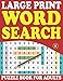 Large Print Word Search 8: Puzzles For Adults And Seniors With Solutions