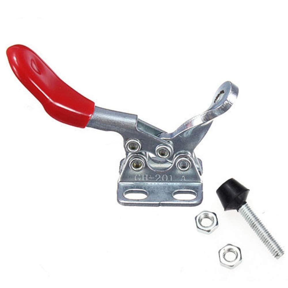 4pcs GH-201A Pince à Bascule 27KG Clamp Set Or
