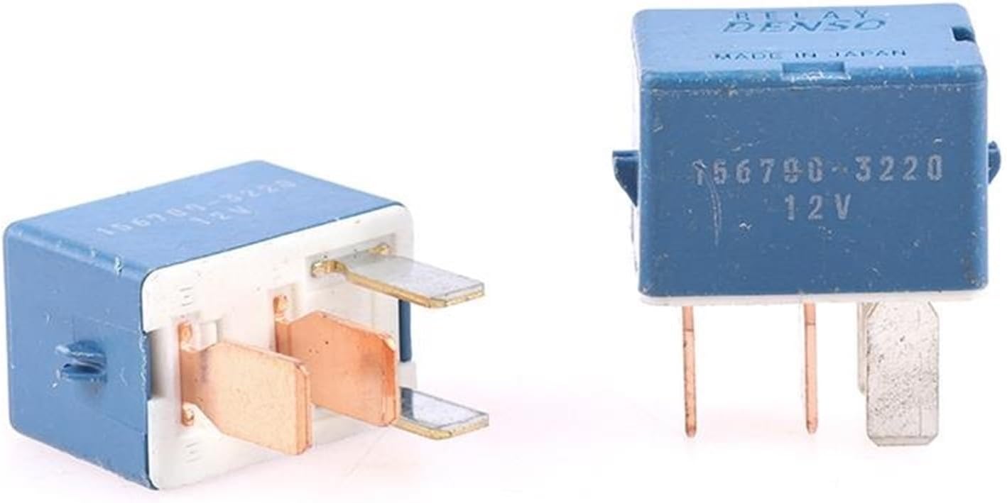 1Pc New Car Relay 12V 20A Blue 4Pins Automotive Small 2.5X2X1.5cm