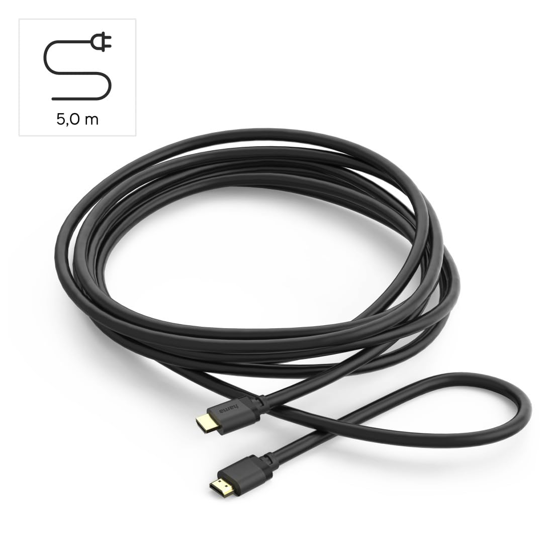 Hama Cavo HDMI™ Ultra High Speed certificato maschio maschio 8K 5,0 m