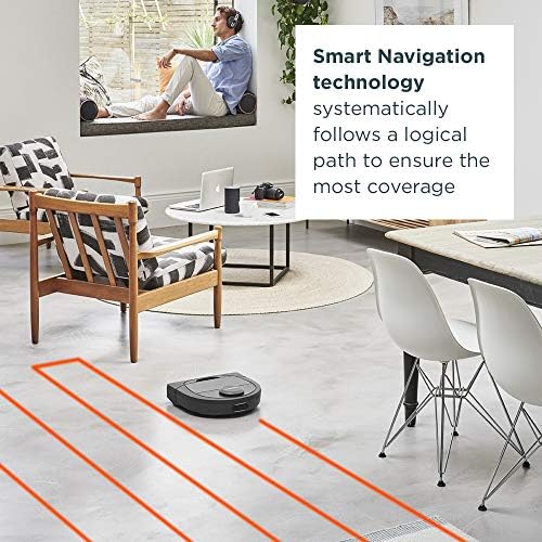 Neato Robotics D7 Intelligent Robot Vacuum - Compatible with Alexa - Robot Vacuum Cleaner with Charging Station, Wi-Fi and App
