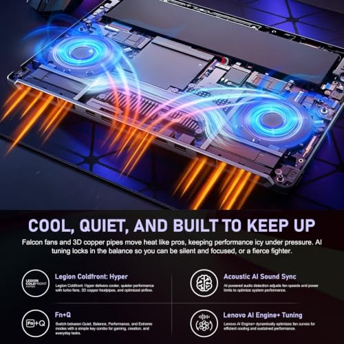 Image of Lenovo Legion 5 AMD Ryzen 7 250 RTX 5060 Gaming Laptop, 32GB DDR5 2TB SSD