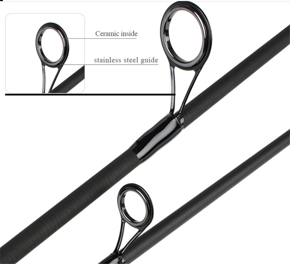 Amazon.com : Spinning Fishing Rod 100% Carbon C.W.1-7G, 2-8G