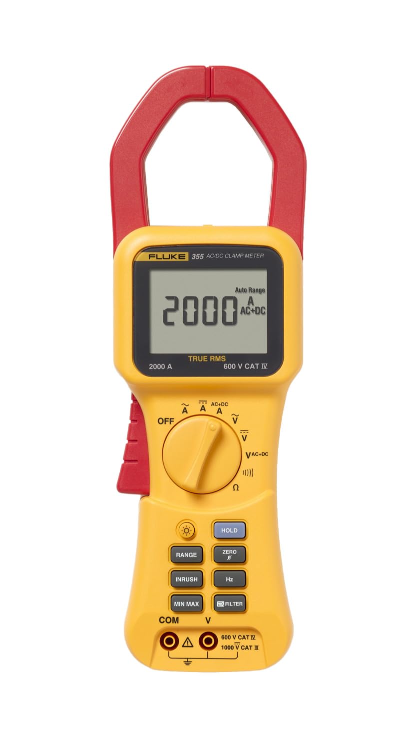Fluke 355 Multimetro a pinza 2000A, 1000V AC/DC, frequenza e resistenza