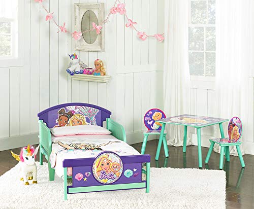 Barbie Mermaid Multi Color, Toddler Bed