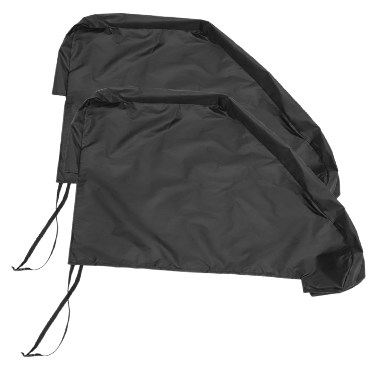 MAGICLULU 2 Pezzi Copertura Gancio di Traino per Roulotte e Camper, Tessuto Oxford Nero, Protezione Resistente per Carrello Rimorchio