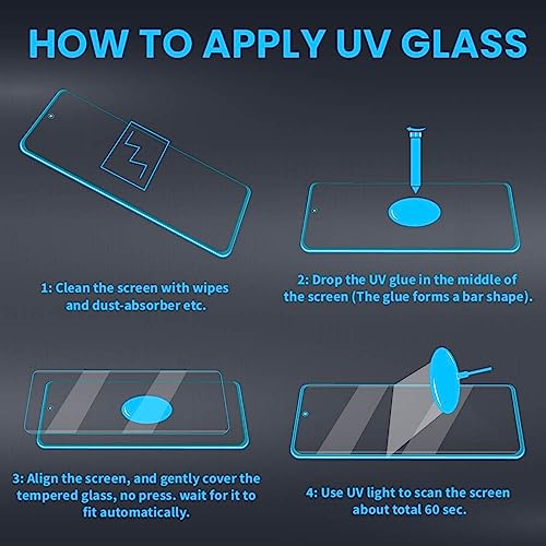 Image of ArmourPro Military Grade UV Tempered Glass Screen Protector Compatible For Lava Curve 5G (6.67 Inch) With Easy Installation Kit| Edge To Edge Coverage |Crystal Clear