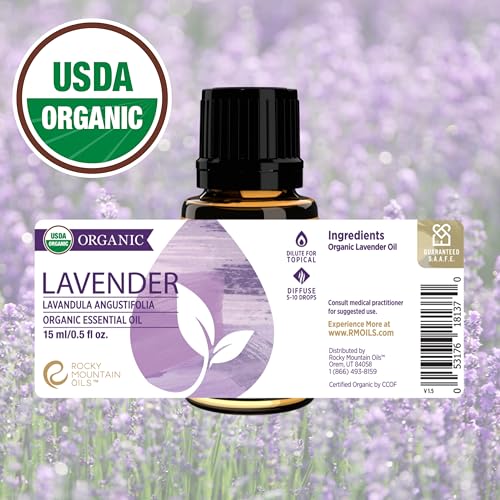 Aceite Esencial Orgánico de Lavanda Rocky Mountain Oils 15ml miniatura 2