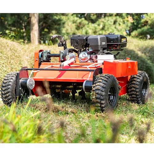 4WD Remote Control Lawn Mower Robot RC Lawnmower 4×4 Grass Cutter Machine for Garden and Home Use