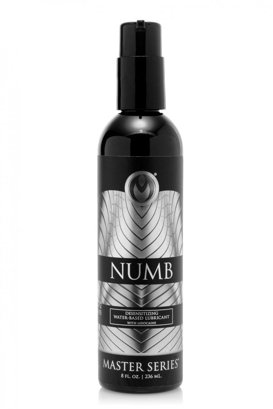 Amazon.com: Numb Desensitizing Water Based Lubricant with 5-Percent  Lidocaine - 8 oz : Health & Household