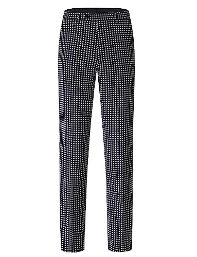 Men's Suit Pants Polka Dots Style Trousers for Prom Party