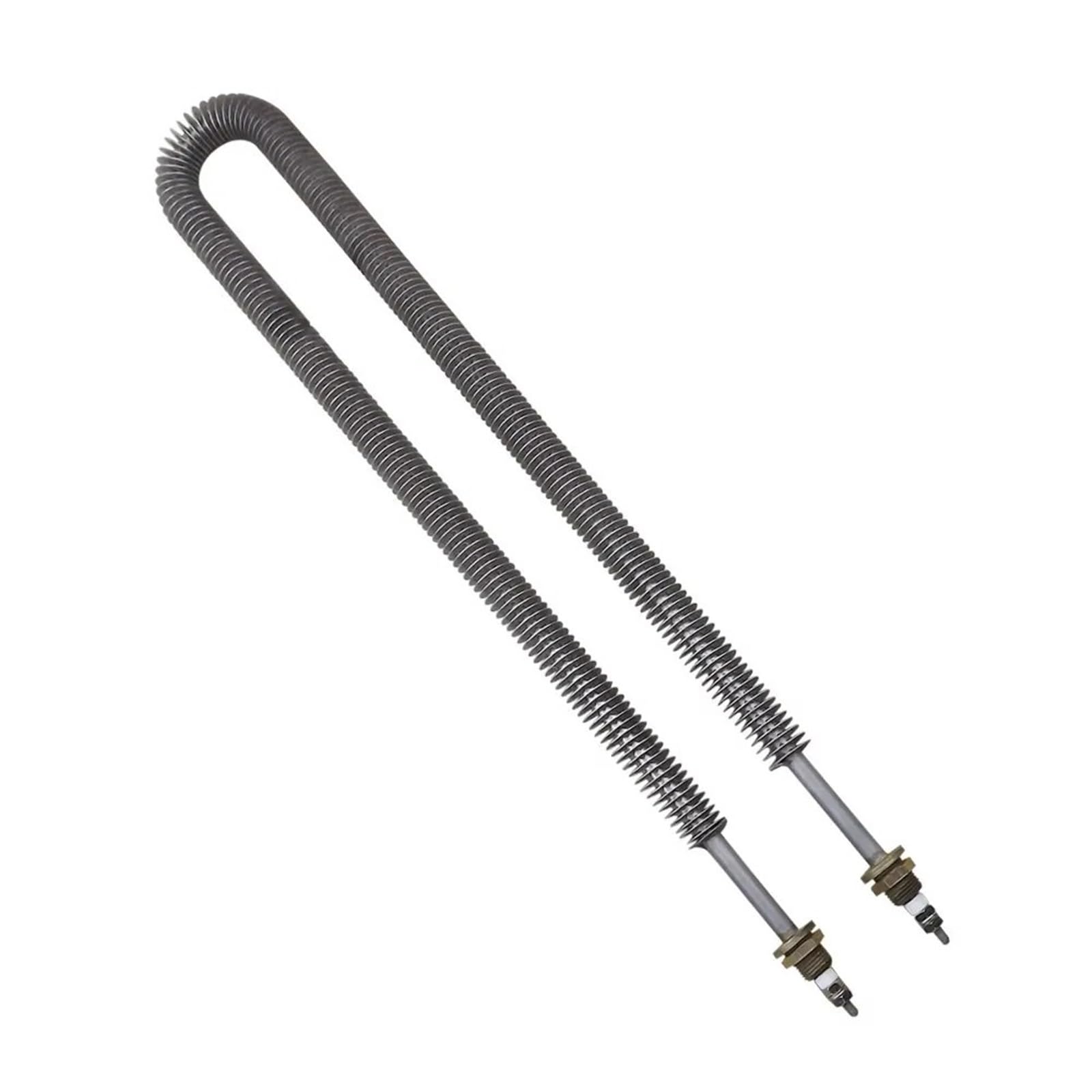 Heizelement M14 Gewinde U-Form Lufterhitzer Elektrorohr 230V 1000W Edelstahl 304 1Stk