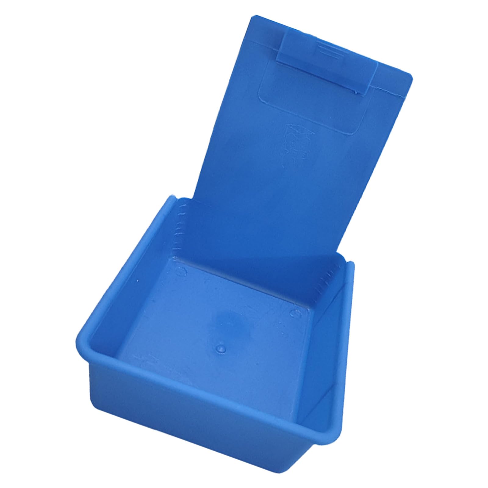 Qcbuegof Blue Dentals Working Lab Pan Dentals Lab Transport Case With Clip For Denture Mold Storage And Organization Black Abs Dusts Pan Clip On