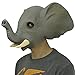 Produktbild Cusfull Latex Maske Elefant, Deluxe Latex Gummi Vollmaske für Halloween Fasching Party Karneval Kostüm Dekorationen