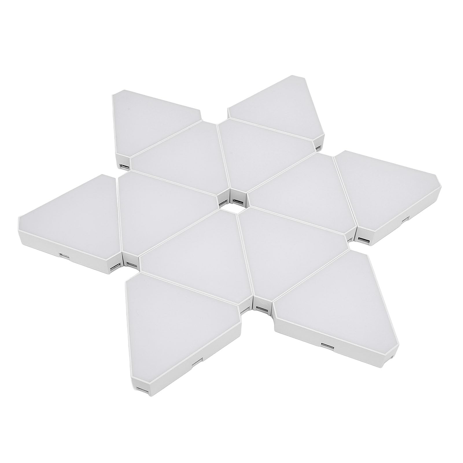 Cocoarm Kit de Luz de Pared LED Triangular RGB Música Sincronización Cambio de Color Cambio para el Desarrollo de la Habitación
