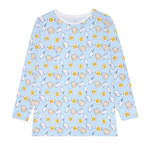 Little Sleepies Men's Pajama T-Shirt, Soft Viscose from Bamboo PJ Top for Family Matching Mens Pajamas Set, Long Sleeve Top