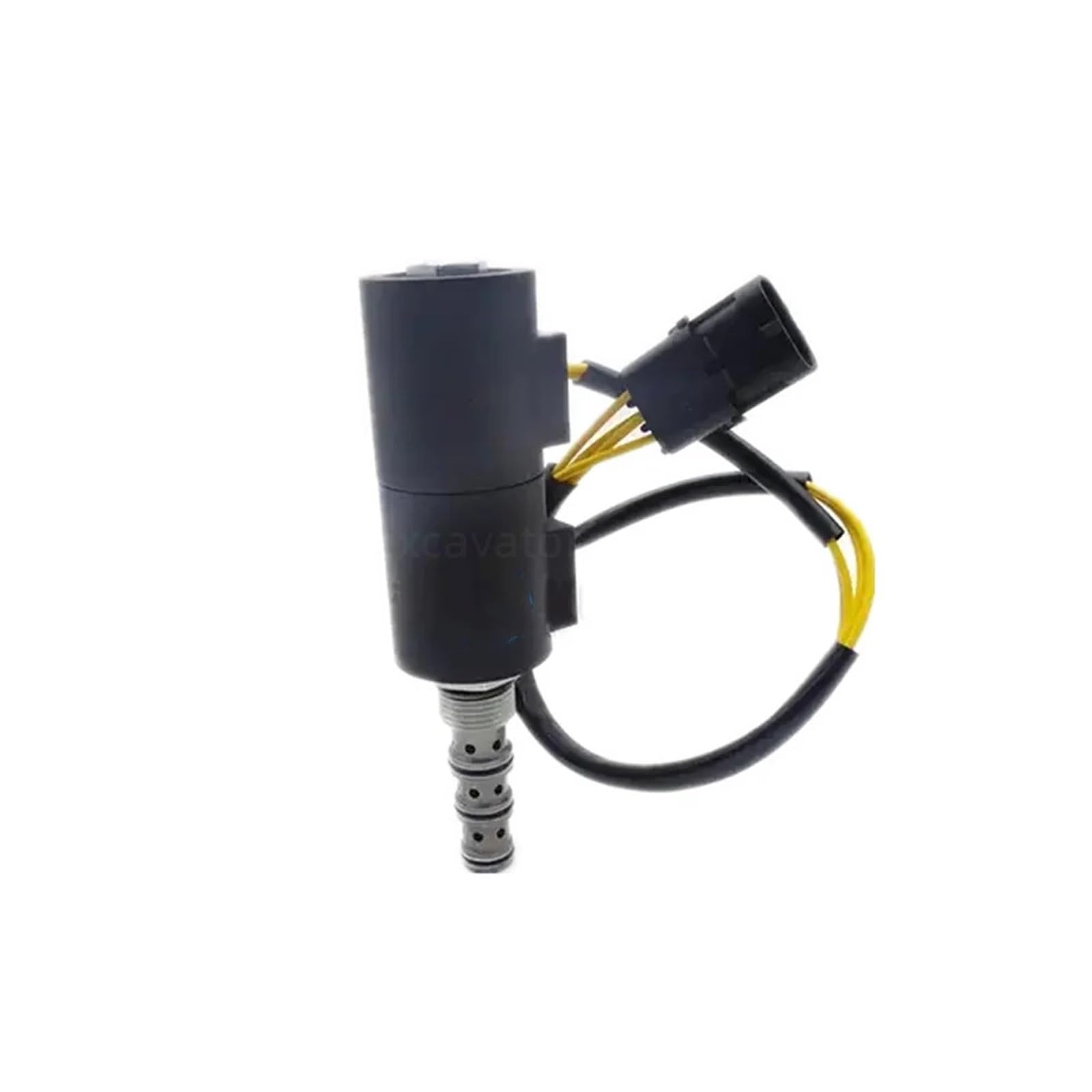 Tccscdnff Cyan For At163475 At163468 At1634as22 Eli80-0072 Solenoid Valve 300D 310D 315D Coil Spool Excavator Parts(Cyan)