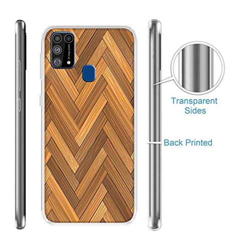 Image of Amazon Brand - Solimo Designer Multicolor Plywood Pattern Printed Soft Back Case Mobile Cover for Samsung Galaxy M31 / M31 Prime / F41