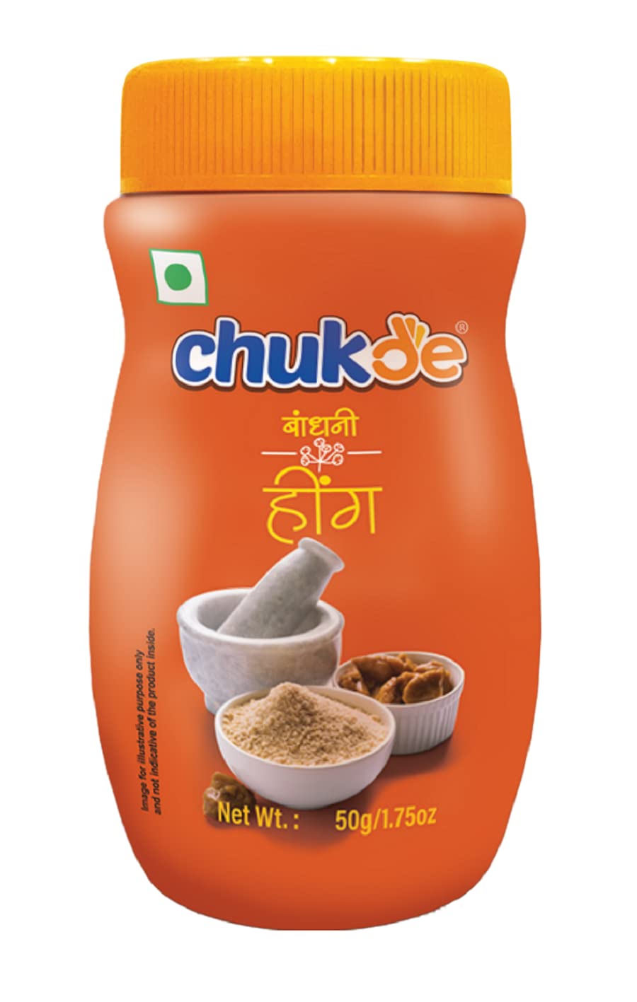 Chukde Hing/Asafoetida - 50 Gm for Tempering, Vegetables, Pickles, and Spice Blends. No Artificial Color, Lab Tested, Hygienically Packed. Store in Cool and Dry Place.
