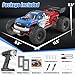 Scientoy 1/16 RC Cars 45 KPH, 4WD All Terrain High Speed Remote Control Car, Offroad RC Truck with 2 Rechargeable Batteries, 60 Mins Runtime, 2.4GHz Fast RC Cars for Adults, Kids and Boys Gifts