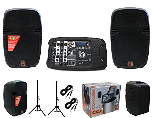 image for Mr. Dj PBX210COMBO Portable 2x10