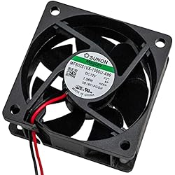 Ventilador 60X60 12V Ventilador 12 V DC 1,56 W 60 x 60 x 25 mm 45,9 m³/h 5200U/Min 45,9 m³/h Sunon MF60251VX1000UA99