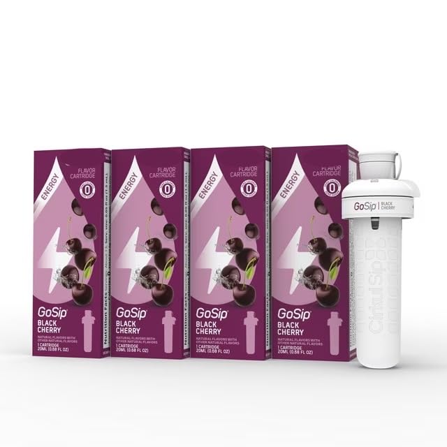 Pack of 4 Black Cherry Flavor Cartridges Original