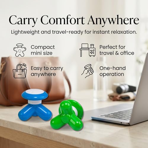 Image of Concepta Massage Machine For Body Pain - Mimo Mini Massager Machine for Body Pain Relief, Portable USB Powered Body Massager