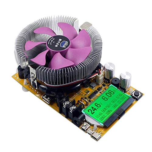 Preisvergleich Produktbild Moligh doll Einstellbare Konstantstrom Elektronische Last Intelligenter Entladungswiderstand Leistungstester 200V 20A 150W