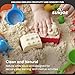 Sun Joe Silica Play Sand for Sandbox, Sensory Table & Garden Spaces, Ultra Fine, 50 Lbs - Natural Craft Accessory for Molding, Digging & Sculpting - Ideal for Indoor and Outdoor Use