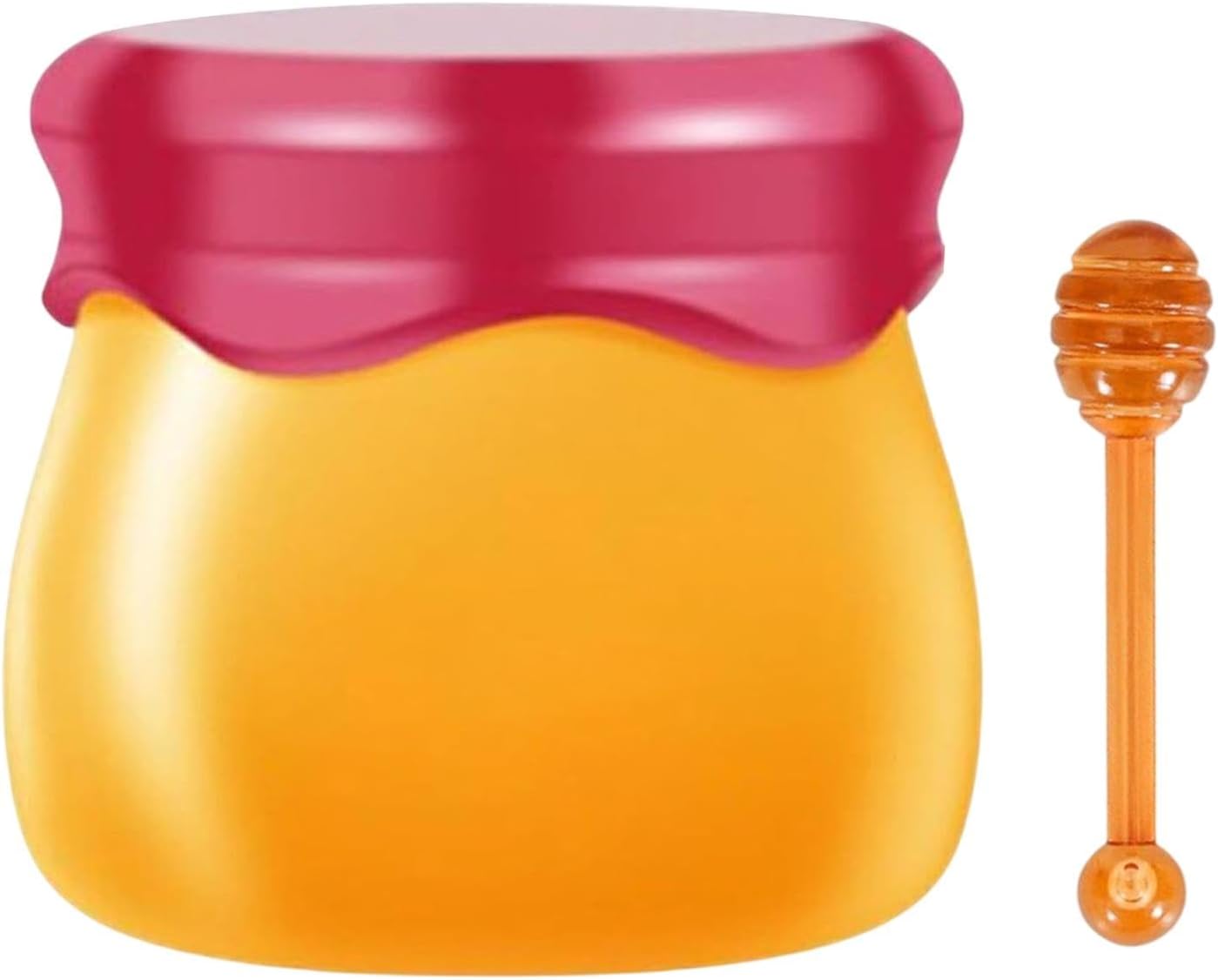Tanxier Lip Sleep Mask, Honey Lip Mask – Lip Mask for Dry | 9g Pot Design Lip Balm Sleep Mask, Includes Moisturizing Lip Brush, for Fade Lip Lines
