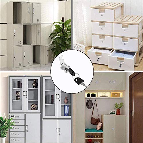 4 Pcs 25mm Serratura a Cilindro, Serratura a