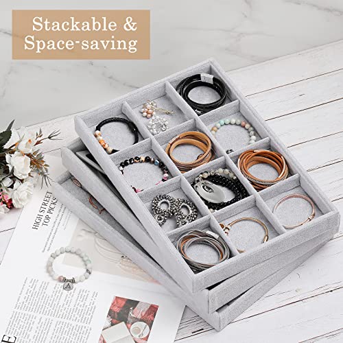 Emibele Scatola per Occhiali con 12 Scomparti