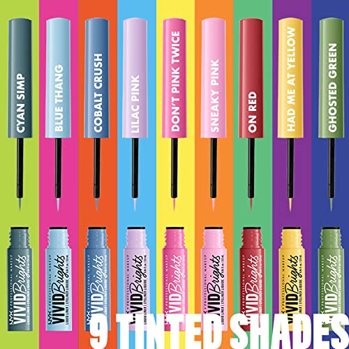 Nyx Professional Makeup Vivid Brights Liquid Liner, Smear-Resistant Eyeliner With Precise Tip - Had Me At Yellow #TOP7