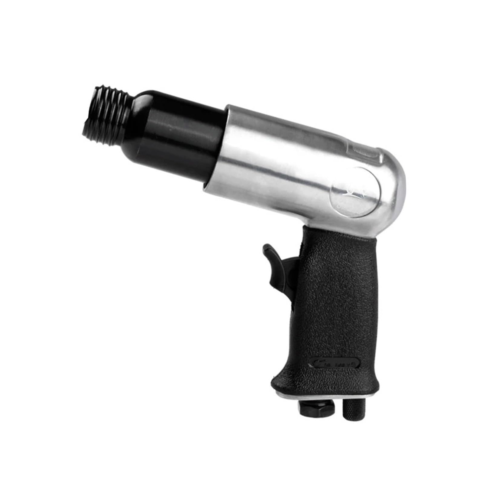 Rsgxlfqzvak Silver Air Hammer, Air Hammer Professional Handheld Pistol Gas Shovels Small Rust Remover Pneumatic Tools