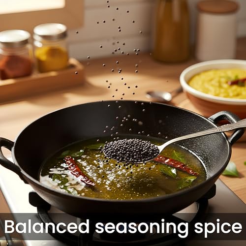 Image of Anamaya Whole Spices family (Black Mustard Seeds)