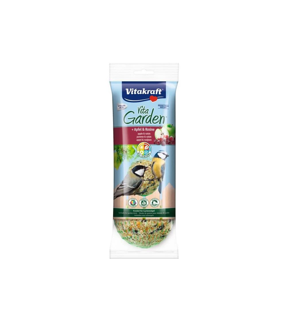 Vitakraft Vita Garden - Confezione da 28 gnocchi con mela/uvetta