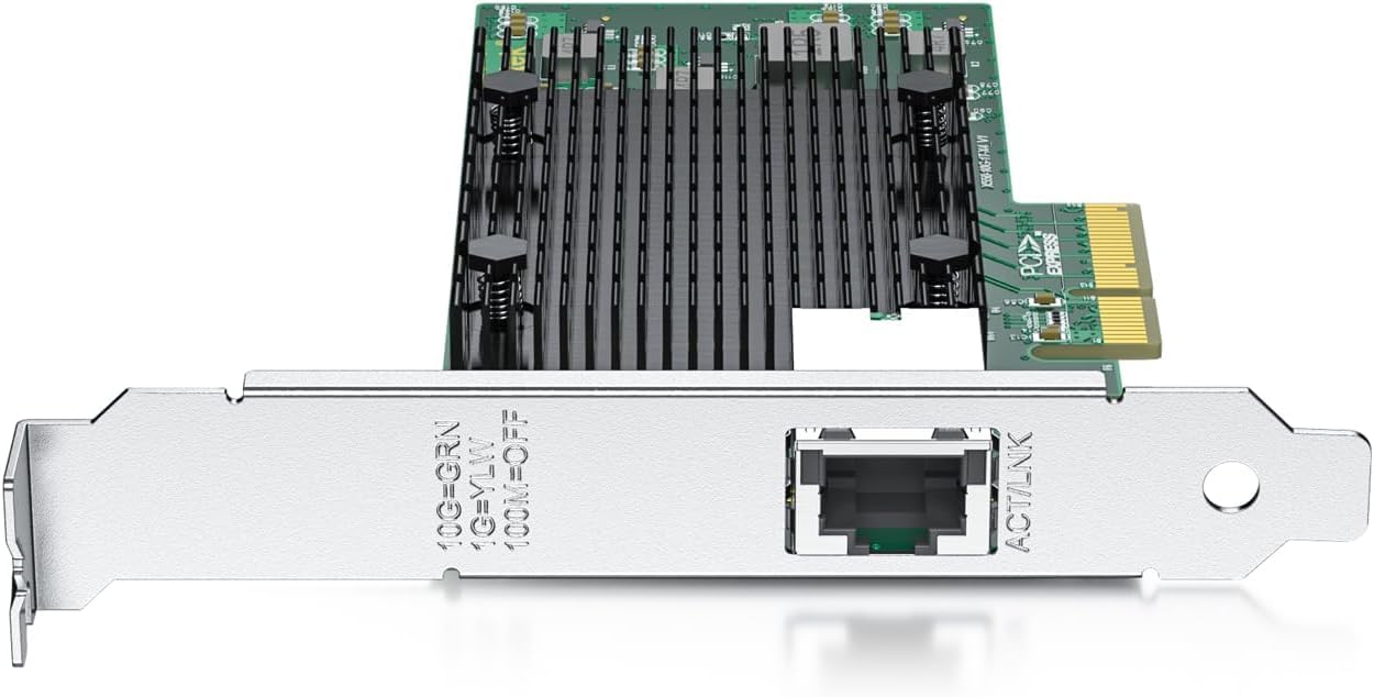 X540-T1 10gbe PCI-Ex8 Converged Network Adapter (NIC) , Single RJ45 Port For Intel X540 Chip - View #11