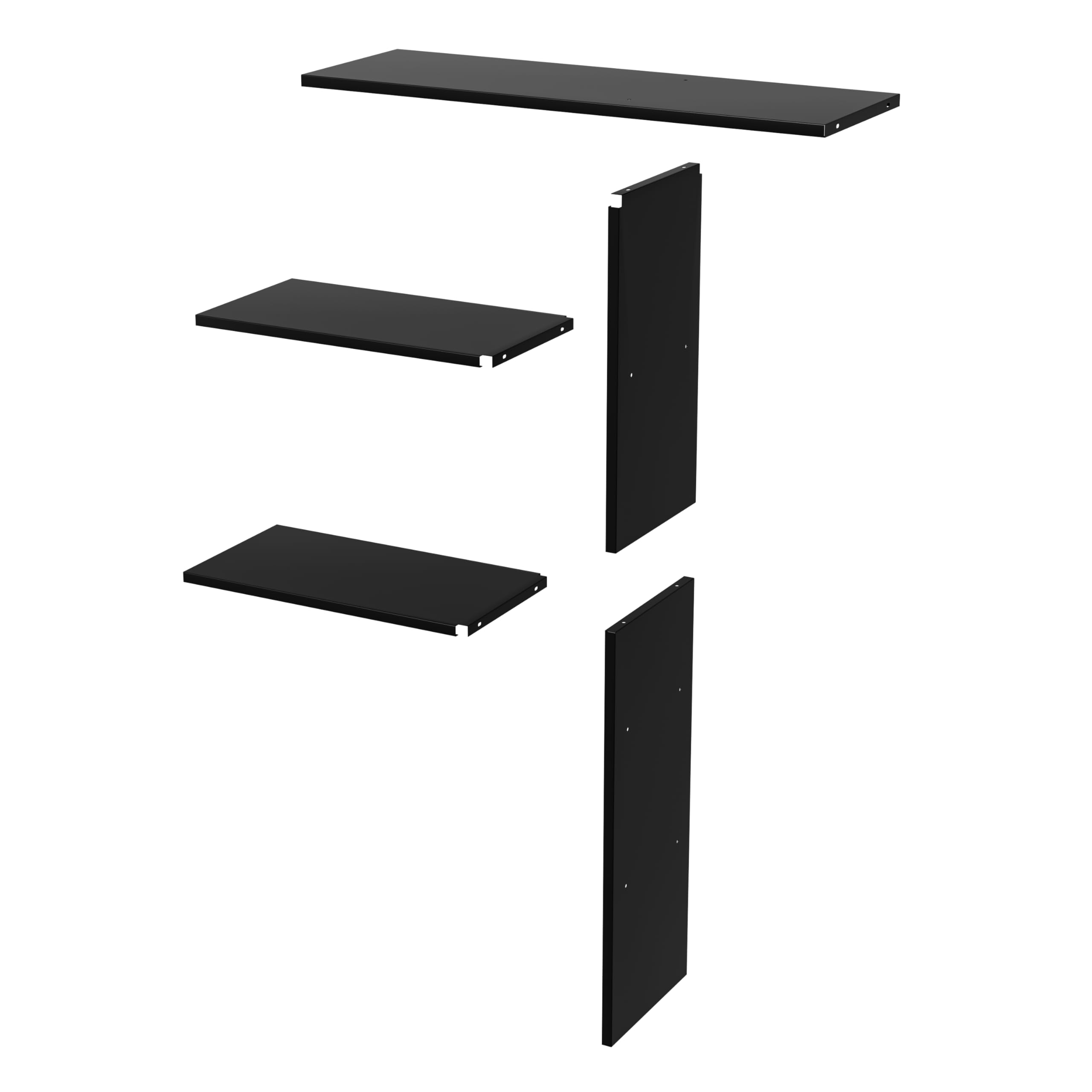Amazon.com : ZZM Metal Storage Sheds Shelf Set only Shelf for
