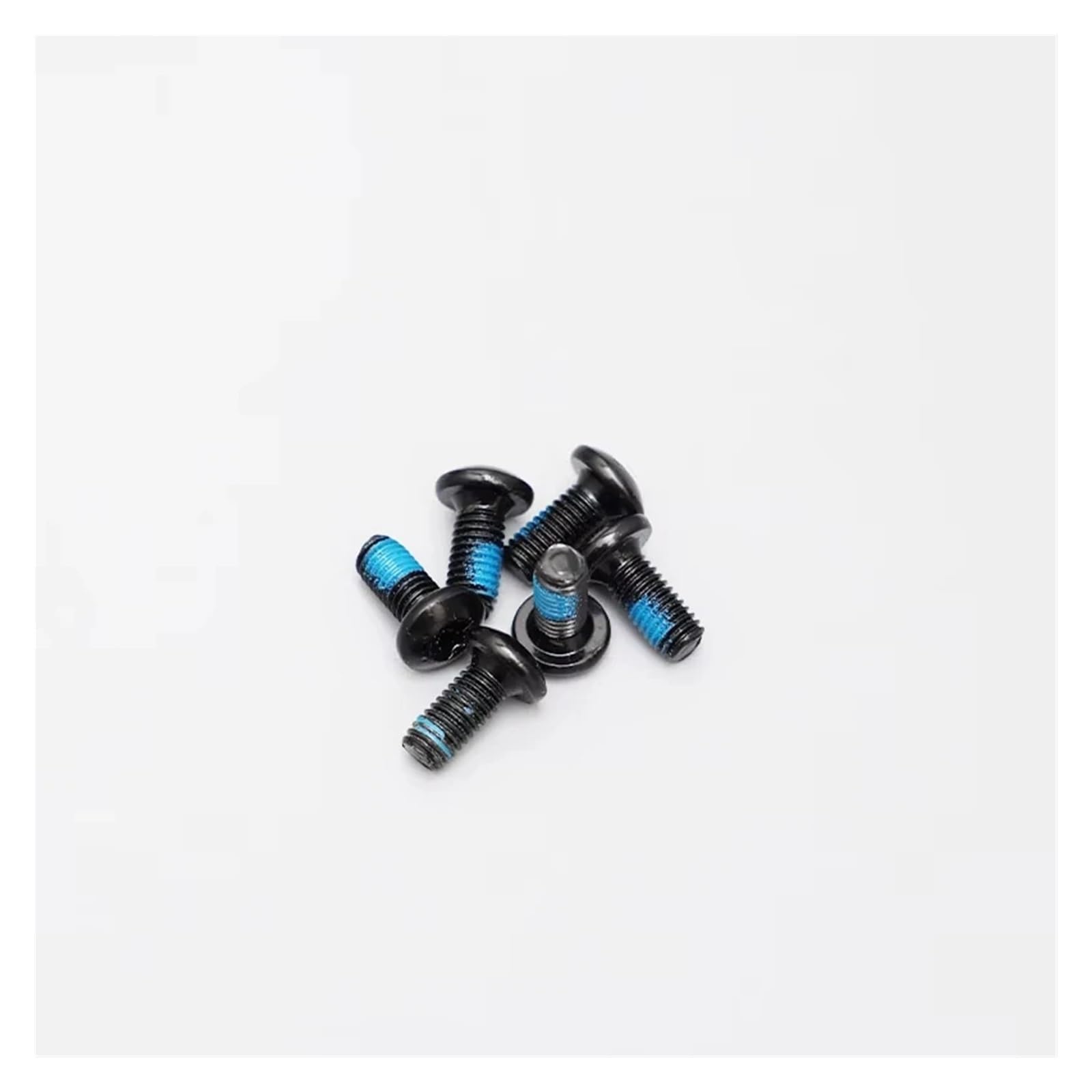 1 Set 120mm Freno a disco a 6 fori compatibile con freno rotore scooter elettrico con viti parti rotore in acciaio inossidabile